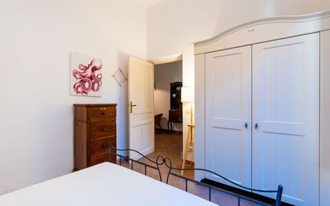 Villa Adriana: Furniture, Bed, Bedroom, Interior Design, Flooring, Wood, Floor, Bed Sheet, Bedding, Room