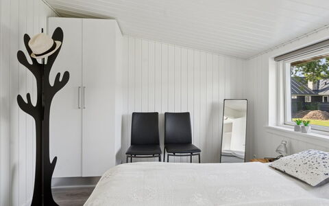 Eljas - 10M from the Sea: Interior Design, Bedroom, Furniture, Bed, Flooring, Ceiling, Wood, Floor, Bedding, Light Fixture