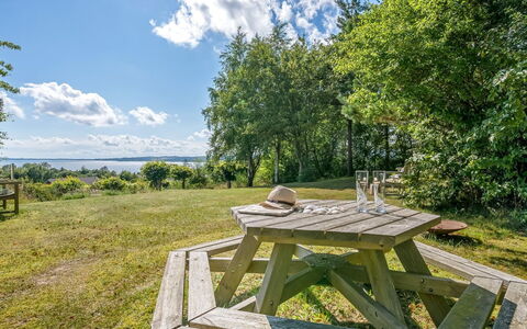 Sybil - 700M from the Sea: Furniture, Table, Land Lot, Outdoor Table, Outdoor Furniture, Meadow, Picnic Table, Hardwood, Garden, Shade