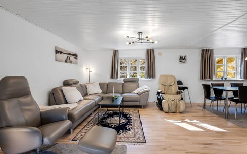 Senija - 6.5Km from the Sea: Couch, Interior Design, Furniture, Ceiling, Living Room, Flooring, Home, Floor, Room, Apartment