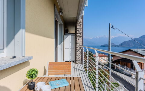 Sant'Anna: Balcony, Apartment, Handrail, Chair, Fence, Porch, Deck, Hotel, Houseplant, Penthouse Apartment