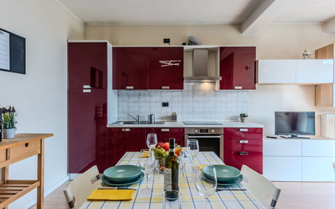 Sant'Anna: Kitchen Appliance, Kitchen, Interior Design, Flooring, Cabinetry, Furniture, Major Appliance, Ceiling, Wood, Countertop