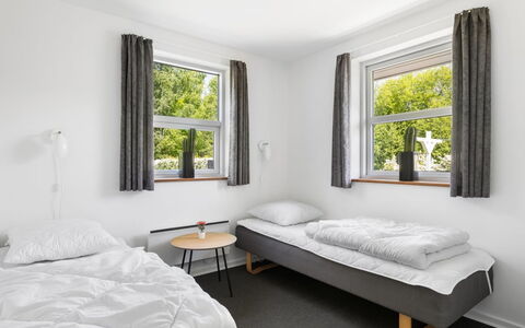 Merrit - 280M from the Sea: Bed, Bedroom, Bedding, Bed Sheet, Interior Design, Bed Frame, Ceiling, Pillow, Dormitory, Bunk Bed