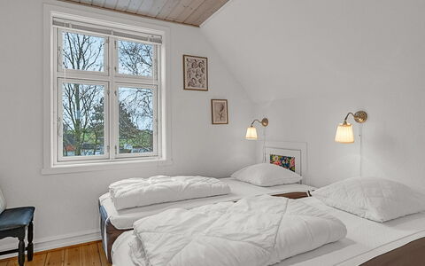 Hanni - 600M from the Sea: Bed, Bedroom, Wall, Wood, Bedding, Bed Sheet, Interior Design, Home, Ceiling, House