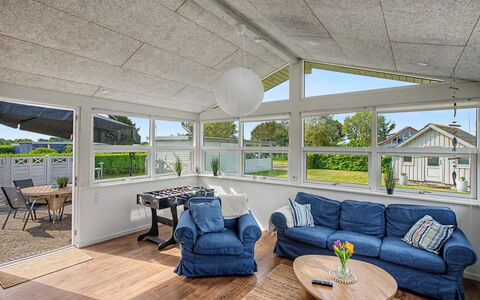 Solvejg - 280M from the Sea: Wood, Ceiling, Floor, Flooring, Door, Home, Porch, Chair, Shade, Cottage