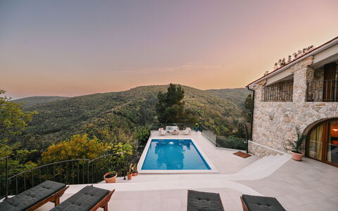 Villa Bogijeva Cliff House, Stunning View: Swimming Pool, Resort, Estate, Leisure, Eco Hotel, Villa, Vacation, Resort Town, Hacienda, Hotel