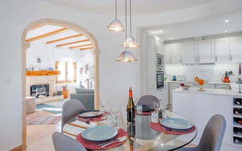 Sol & Sal: Interior Design, Light Fixture, Flooring, Furniture, Ceiling, Floor, Lighting, Room, Home, Kitchen