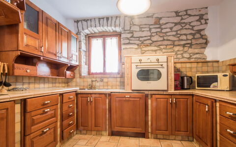 Blašković: Kitchen, Cabinetry, Countertop, Wood, Interior Design, Flooring, Furniture, Kitchen Appliance, Cupboard, Drawer
