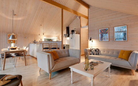Iorund - 10Km from the Sea: Furniture, Interior Design, Wood, Flooring, Ceiling, Light Fixture, Floor, Living Room, Lighting, Home