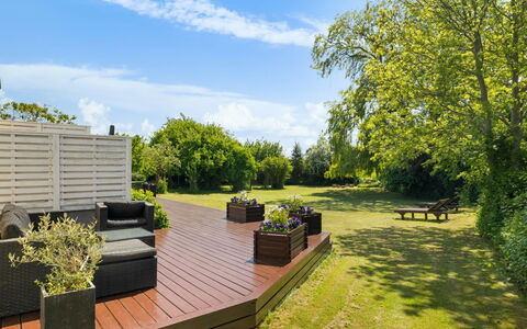 Goti - 850M from the Sea: Grass, Garden, Shrub, Furniture, Land Lot, Outdoor Furniture, Shade, Deck, Hardwood