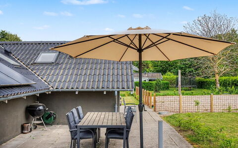 Hielm - 490M from the Sea: Umbrella, Outdoor Furniture, Furniture, Outdoor Table, Chair, Shade, Deck, Patio, Garden, Wood Stain