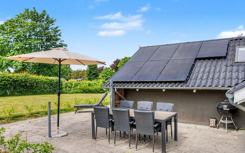 Hielm - 490M from the Sea: Solar Energy, Solar Power, Outdoor Furniture, Chair, Outdoor Table, Shade, Patio, Flowerpot, Garden
