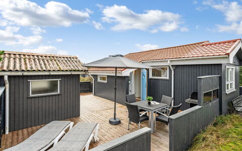 Hanne - 750M from the Sea: Furniture, Wood, Interior Design, Flooring, Floor, Chair, Room, Ceiling, Living Room, Apartment