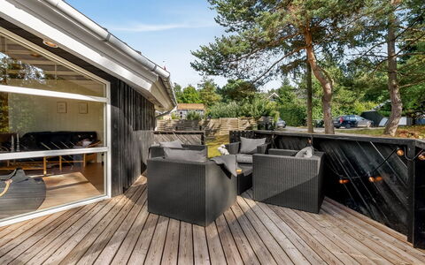Margrethe - 600M from the Sea: Furniture, Wood, Interior Design, Flooring, Floor, Chair, Room, Ceiling, Living Room, Apartment