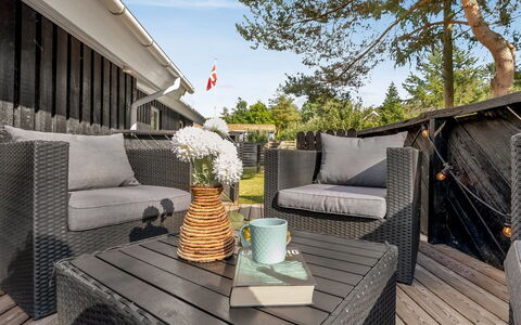 Margrethe - 600M from the Sea: Furniture, Wood, Interior Design, Flooring, Floor, Chair, Room, Ceiling, Living Room, Apartment