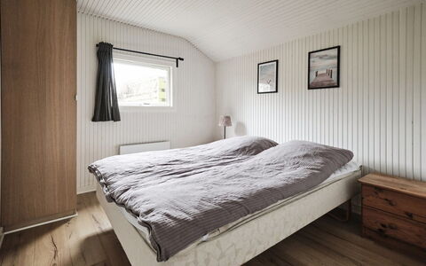 Blandina - 500M from the Sea: Wall, Wood, Bedroom, Bed, Floor, Flooring, Bed Sheet, Home, Bedding, Ceiling