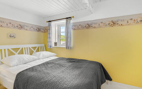 Åsta - 200M from the Sea: Bedroom, Interior Design, Floor, Bed, Home, Flooring, Ceiling, Bedding, Room, Linens