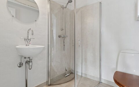Ruse - 6Km from the Sea: Bathroom, Plumbing Fixture, Flooring, Floor, Interior Design, Plumbing, Shower, Ceiling, Toilet, Room