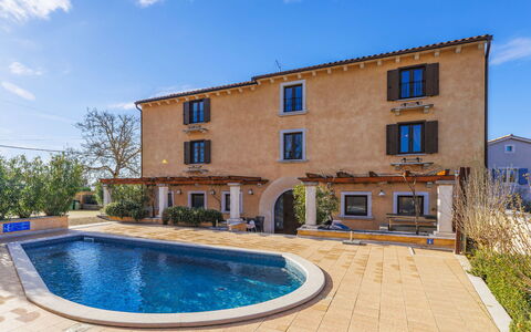 Villa Christina: Swimming Pool, Estate, Villa, Hacienda, Outdoor Furniture, Landscaping, Yard, Backyard, Courtyard, Farmhouse