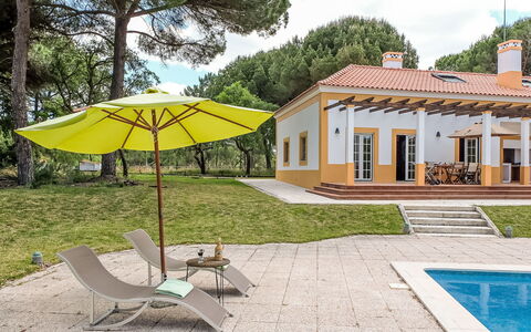 Villa Dos Sobreiros: Home, Porch, Estate, Door, Farmhouse, Lawn, Cottage, Swimming Pool, Garden, Yard