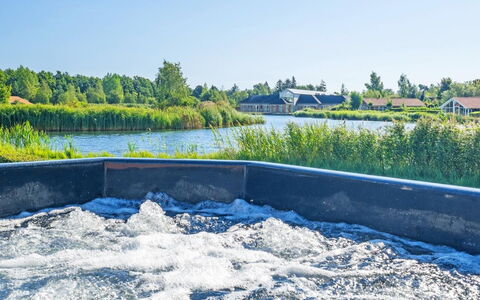 Østmar - 1.3Km from the Sea: Blue, Water, Composite Material, Sunlight, Reflection, Swimming Pool, Reservoir, Meteorological Phenomenon, Cumulus, Landscaping