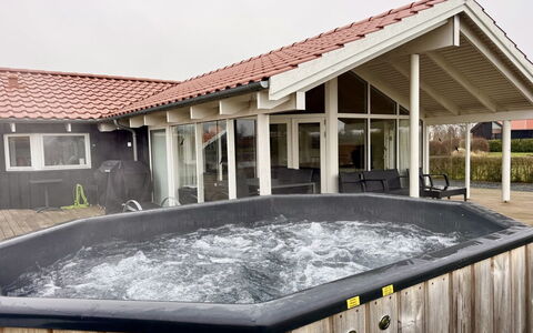 Østmar - 1.3Km from the Sea: Composite Material, Swimming Pool, Resort, Leisure, Jacuzzi, Shade, Bathtub, Design, Outdoor Structure