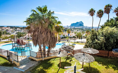 Calpe Calp 971: Sea, Coast, Beach, Ocean, Shade, Balcony, Plank, Outdoor Furniture