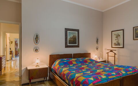 Sea Escape: Furniture, Interior Design, Bed, Flooring, Wall, Bedroom, Floor, Wood, Ceiling, Bed Sheet