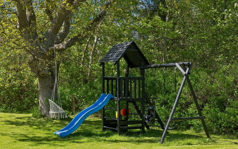 Holmfridur - 1.1Km from the Sea: Playground Slide, Outdoor Play Equipment, Chute, Garden, Lawn, Playground, Play, Backyard, Child, Park
