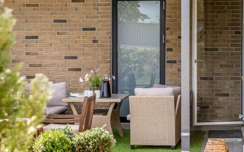 Angret - 200M from the Sea: Furniture, Wood, Interior Design, Flooring, Floor, Chair, Room, Ceiling, Living Room, Apartment