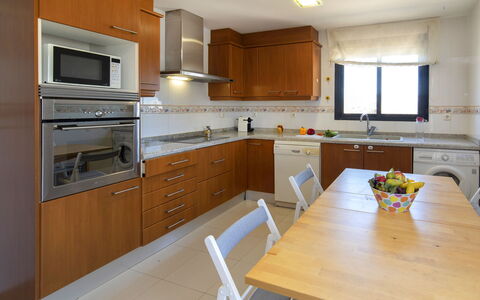 Morello: Cabinetry, Countertop, Furniture, Kitchen Sink, Sink, Kitchen Stove, Wood, Kitchen, Kitchen Appliance, Chair