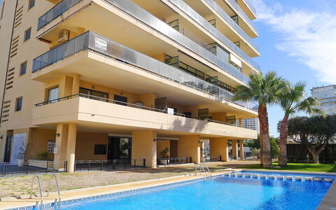 Morello: Water, Property, Sky, Daytime, Building, Blue, Azure, Swimming Pool, Cloud, Architecture