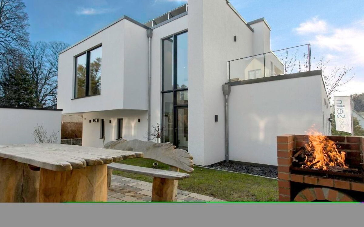 In Sellin mit Terrasse, Grill und Garten