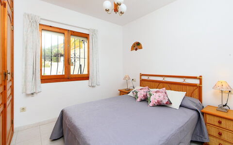 La Vina: Bedroom, Room, Bed, Furniture, Property, Bed Sheet, Bed Frame, Bedding, Floor, Wall