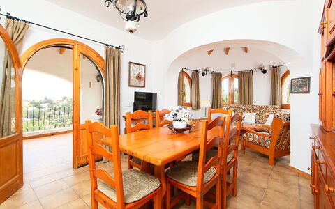 La Vina: Property, Room, Building, Furniture, Real Estate, Dining Room, Interior Design, Table, House, Floor