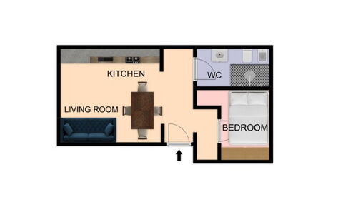Casa Tania: Bedroom, Bed, Bedding, Bed Frame, Design, Bed Sheet, Drawer, Lamp, Pillow, Suite