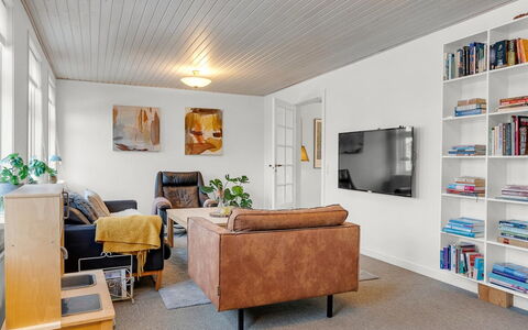 Noreen - 500M from the Sea: Furniture, Interior Design, Couch, Wall, Flooring, Floor, Wood, Living Room, Ceiling, Room