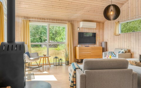 Alisa - 1.9Km from the Sea: Flooring, Wood, Interior Design, Furniture, Floor, Couch, Living Room, Wood Flooring, Ceiling, Room