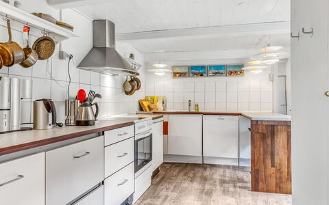 Jouni - 18Km from the Sea: Kitchen, Kitchen Appliance, Flooring, Countertop, Major Appliance, Wood, Interior Design, Ceiling, Cabinetry, Floor