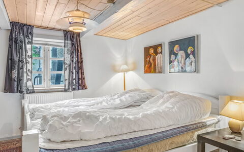Jouni - 18Km from the Sea: Furniture, Interior Design, Bed, Bedroom, Wood, Ceiling, Floor, Bedding, Bed Sheet, Room