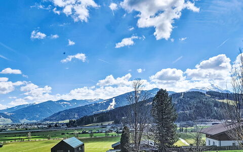 Flachau 800: Blue, Mountainous Landforms, Mountain, Hill, Highland, Landscape, Mountain Range, Cloud, Hill Station, Rural Area