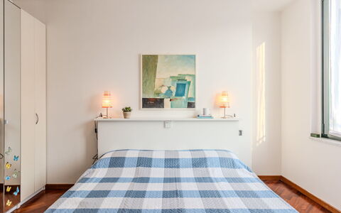 Casa Martinetta: Furniture, Bed, Interior Design, Bedroom, Flooring, Floor, Wall, Bedding, Bed Sheet, Room