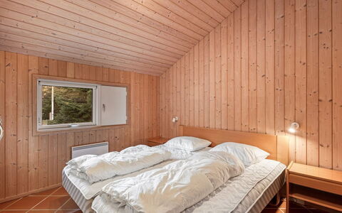 Hollie - 75M from the Sea: Wood, Bedroom, Ceiling, Interior Design, Bed, Room, Hardwood, Bedding, Bed Sheet, Bed Frame