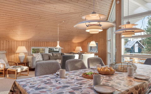 Hollie - 75M from the Sea: Furniture, Wood, Interior Design, Flooring, Floor, Chair, Room, Ceiling, Living Room, Apartment