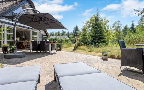 Albertina - 900M from the Sea: Outdoor Furniture, Roof, Home, Chair, Garden, Shade, Landscaping, Cottage, Estate, Lawn