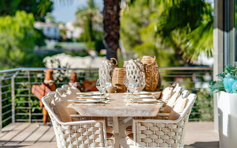 Essence: Swimming Pool, Resort, Shade, Estate, Condominium, Hotel, Landscaping, Hacienda, Villa