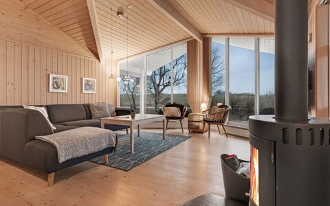 Garth - 50M from the Sea: Interior Design, Wood, Ceiling, Flooring, Floor, Wood Flooring, Furniture, Room, Living Room, Home