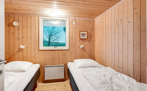 Garth - 50M from the Sea: Bedroom, Bed, Wood, Bed Sheet, Bedding, Ceiling, Interior Design, Floor, Flooring, Bed Frame