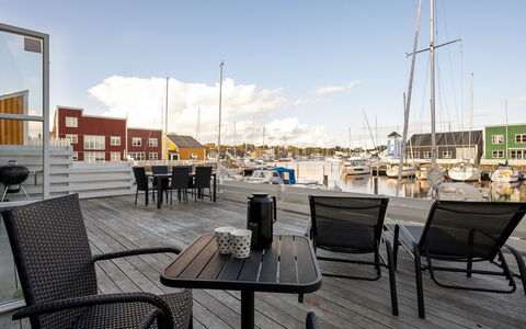 Fina - 10M from the Sea: Roof, Home, Door, Cottage, Shade, Siding, Yard, Estate, Backyard