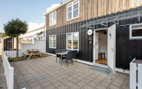 Fina - 10M from the Sea: Roof, Home, Door, Cottage, Shade, Siding, Yard, Estate, Backyard
